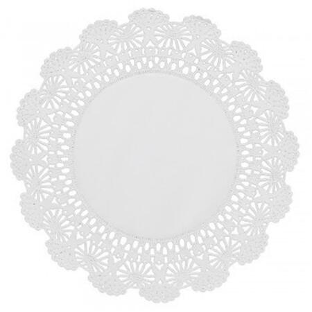 HOFFMASTER 500235 CPC 6 in. Cambridge Lace Paper Doilies, White - Case of 1000 500235  CPC